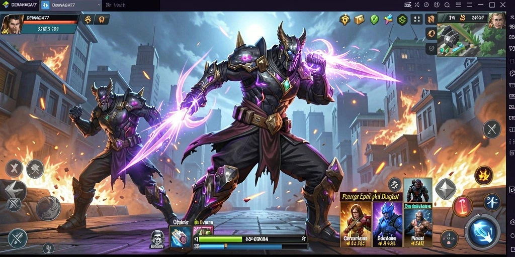 Gameplay seru dan mendebarkan di DEWANAGA77 dengan karakter beraneka ragam.