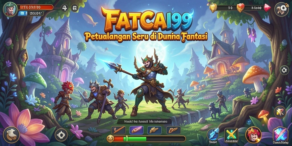 Gameplay seru dan menantang dalam FATCAI99 yang penuh petualangan.