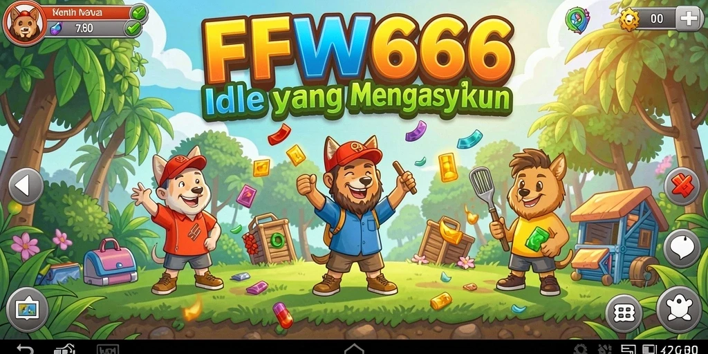 Tangkapan layar dari gameplay FW66 yang menarik dan santai.