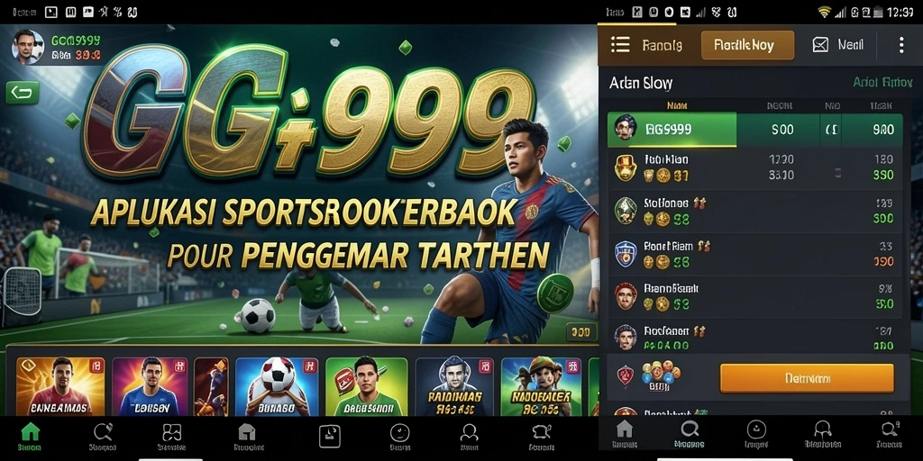 Tampilan gameplay menarik dalam aplikasi Sportsbook GG999.