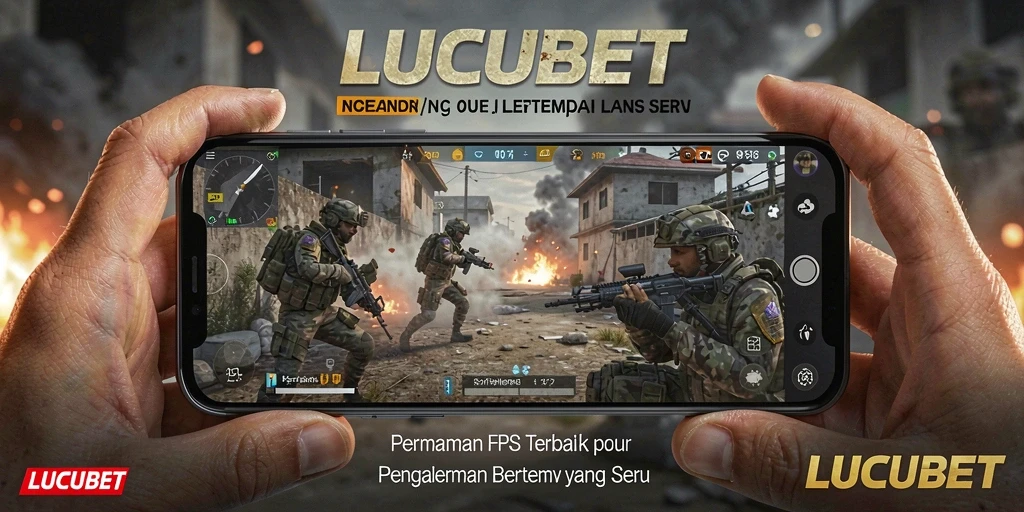 Gameplay LUCUBET yang menegangkan dan seru dalam aksi FPS.