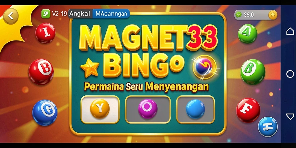 Tampilan gameplay Bingo yang menarik di MAGNET33.