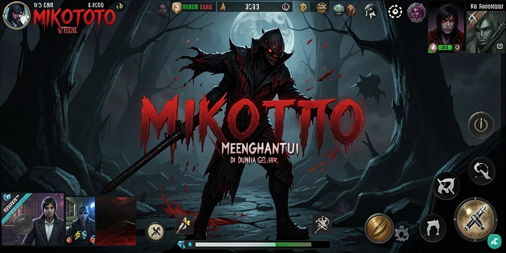 Screenshot menampilkan gameplay MIKOTOTO yang menegangkan.