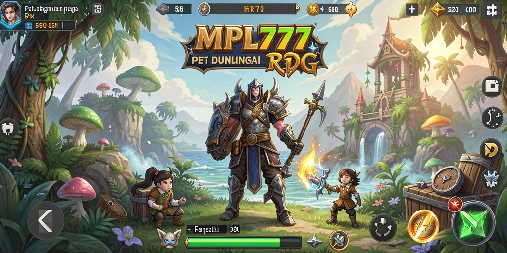 Gameplay RPG MPL777 yang menegangkan dan seru.