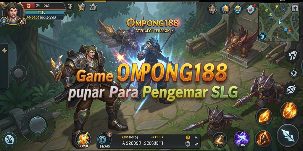 Tampilan gameplay mendebarkan di OMPONG188 dengan strategi dan pertarungan epik.