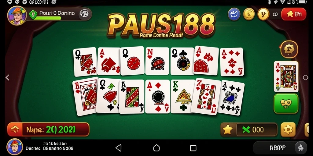 Tangkapan layar gameplay PAUS188 menampilkan aksi seru permainan Domino.