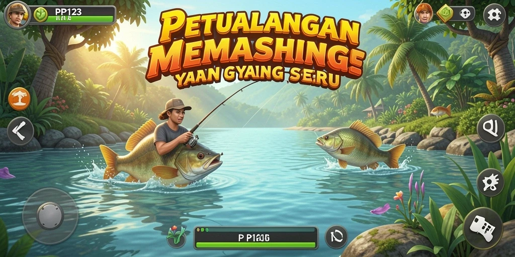 Tangkapan ikan besar dalam permainan PP123 yang seru.