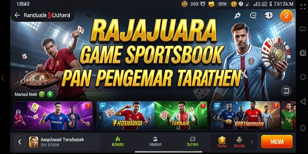 Tampilan gameplay RAJAJUARA yang menyenangkan dan interaktif.
