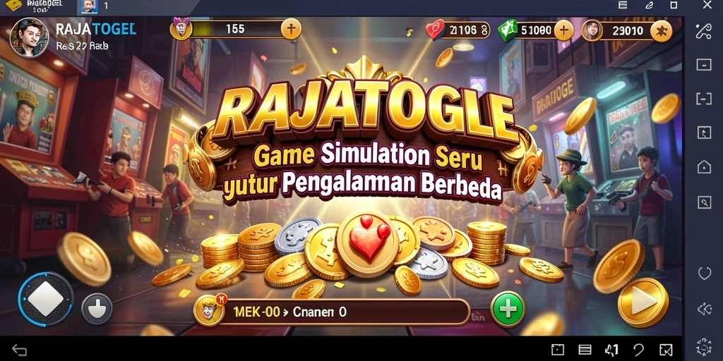Gameplay menarik dari RAJATOGEL dengan grafik menawan.