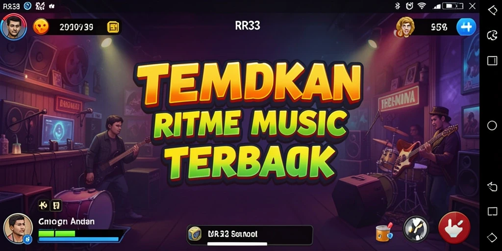 Tangkapan layar gameplay yang menunjukkan keseruan bermain RR33.