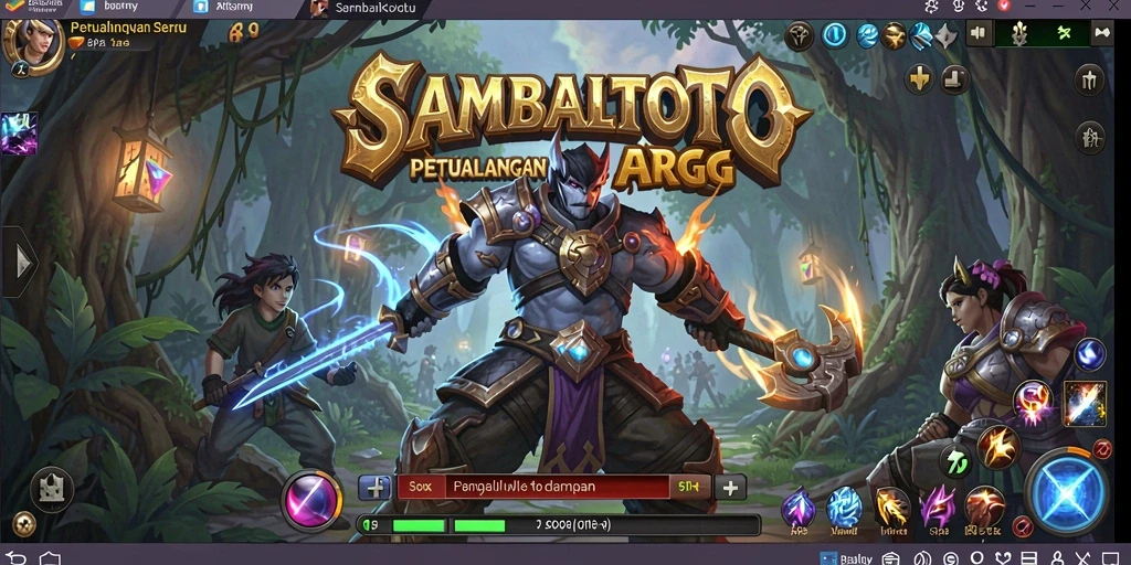 Gameplay seru dalam dunia fantasi ARPG yang mendebarkan.