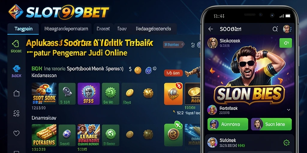 Screenshot menampilkan tampilan menarik dari gameplay taruhan olahraga di SLOT99BET.