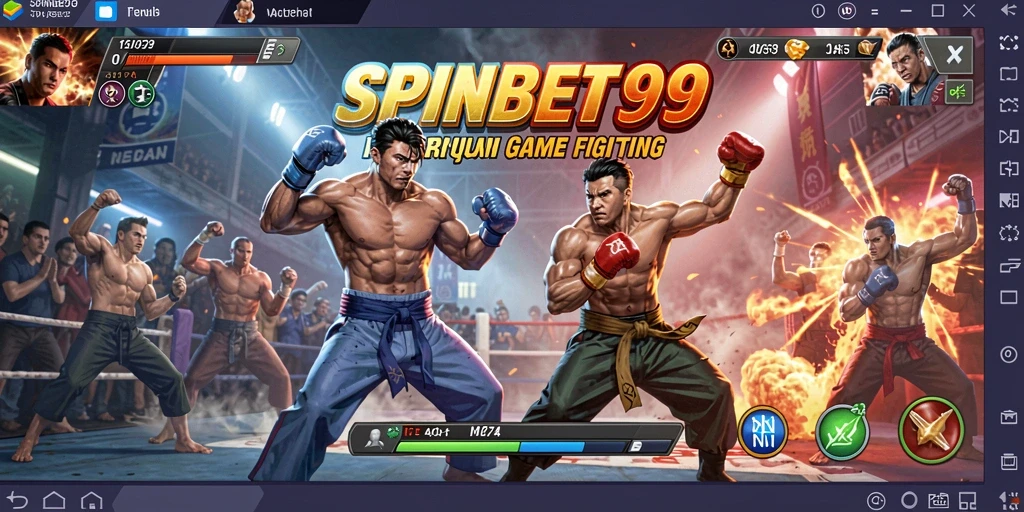 Gameplay SPINBET99 dengan grafis pertarungan yang mengesankan.